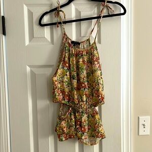 J Crew tie strap tank top NWT